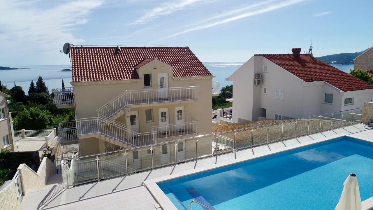 Villa Samba Mlini Bagian luar foto