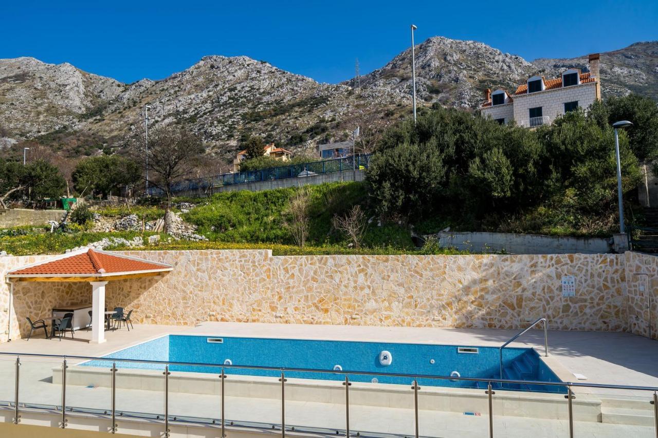 Villa Samba Mlini Bagian luar foto