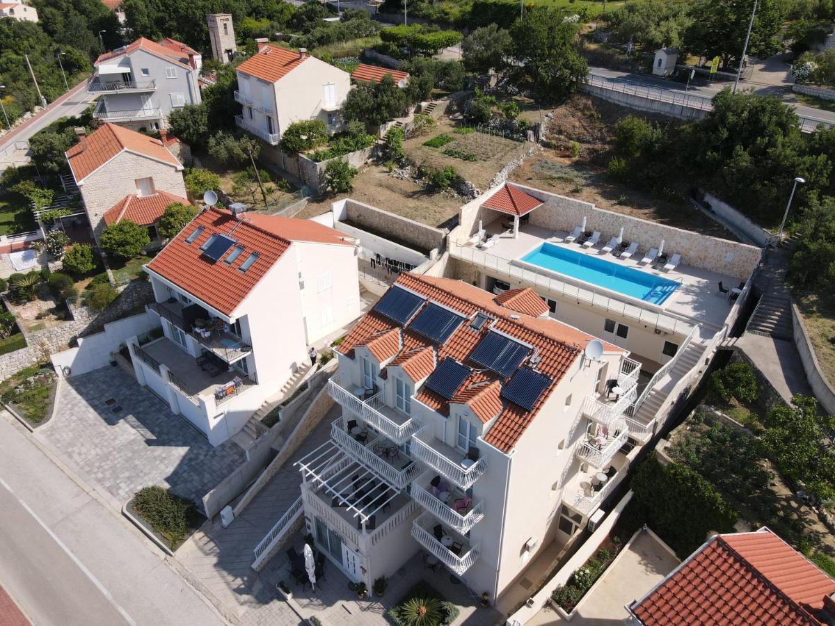 Villa Samba Mlini Bagian luar foto
