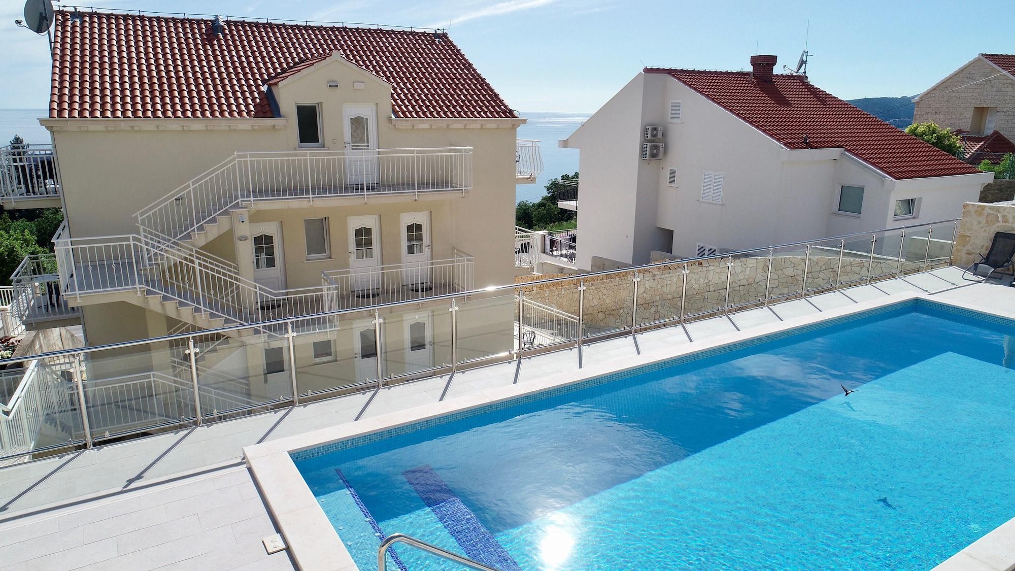 Villa Samba Mlini Bagian luar foto