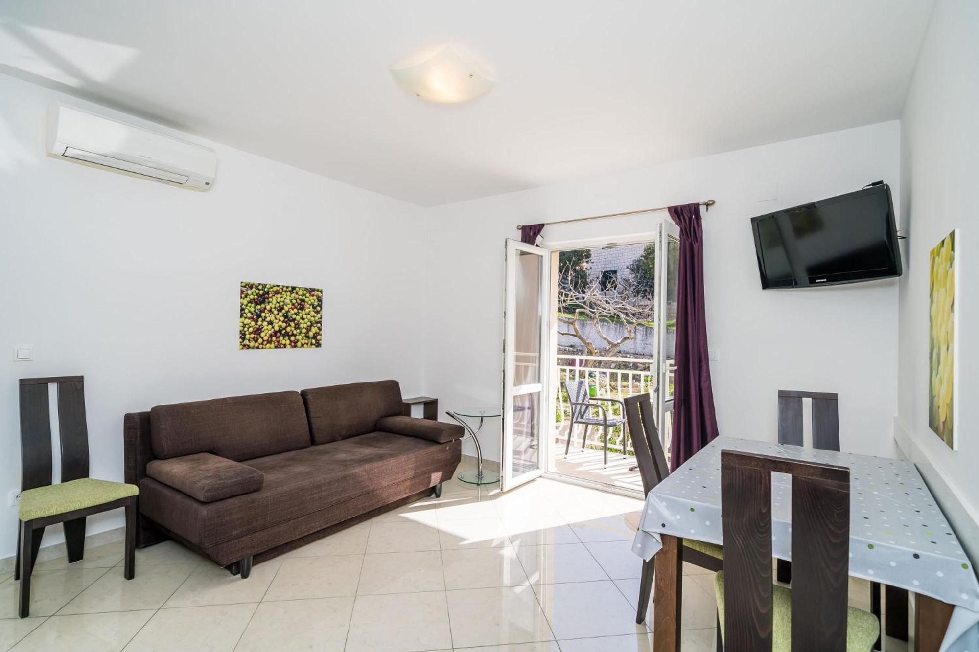 Villa Samba Mlini Bagian luar foto