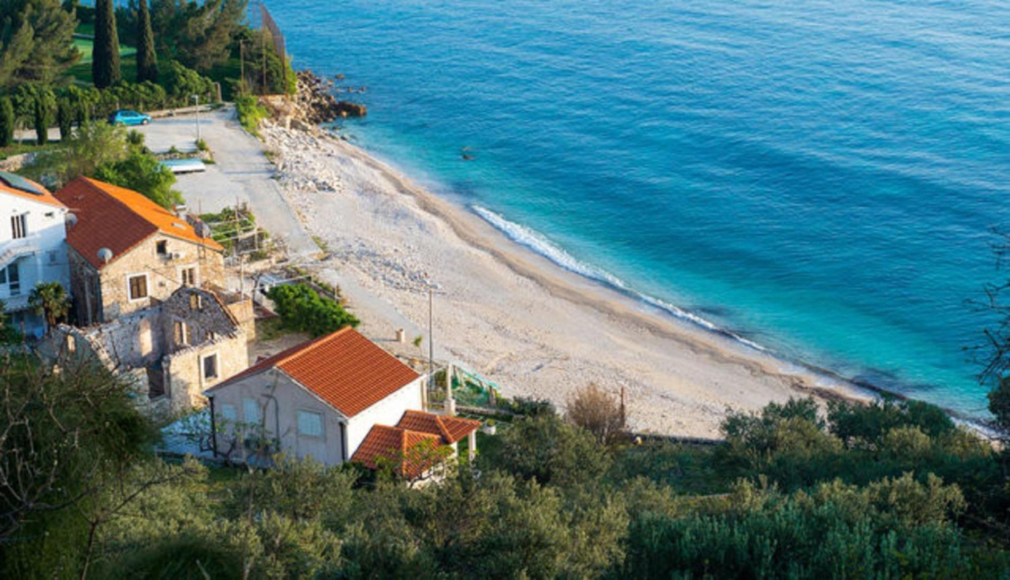 Villa Samba Mlini Bagian luar foto