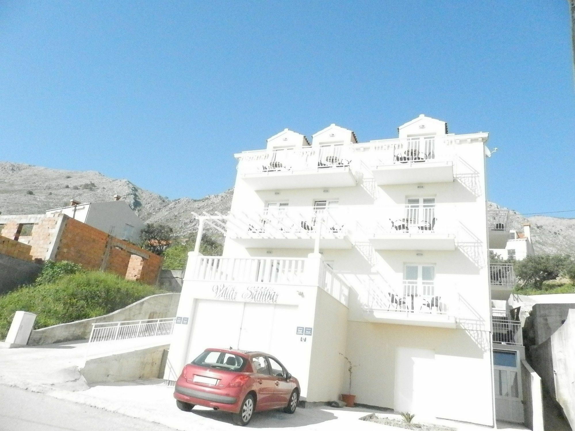 Villa Samba Mlini Bagian luar foto